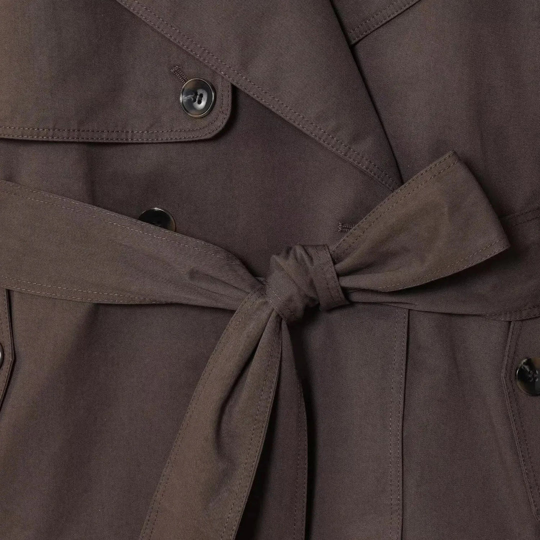 Colette | Belted Short Womens Trench Coat