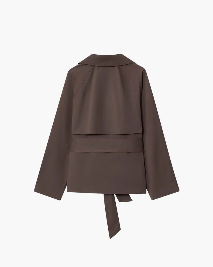 Colette | Belted Short Womens Trench Coat
