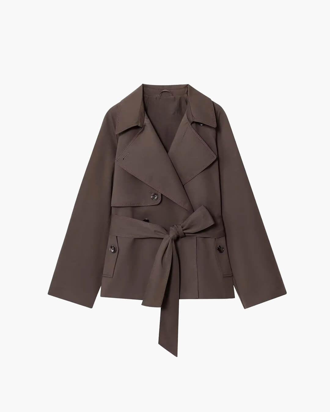 Colette | Belted Short Womens Trench Coat