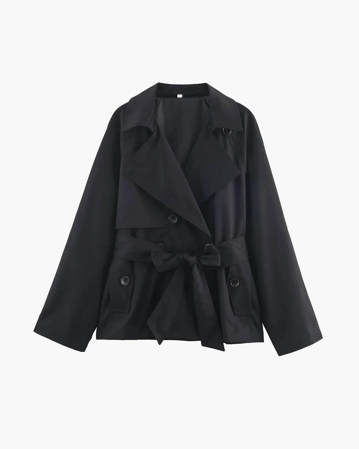 Colette | Belted Short Womens Trench Coat
