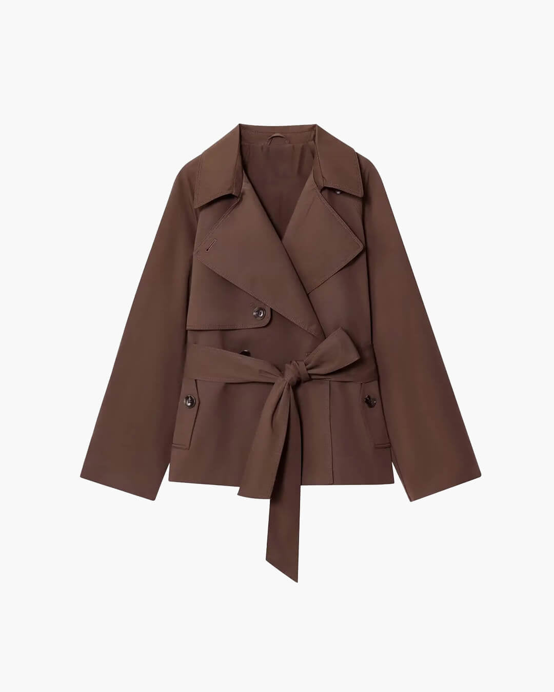 Colette | Belted Short Womens Trench Coat