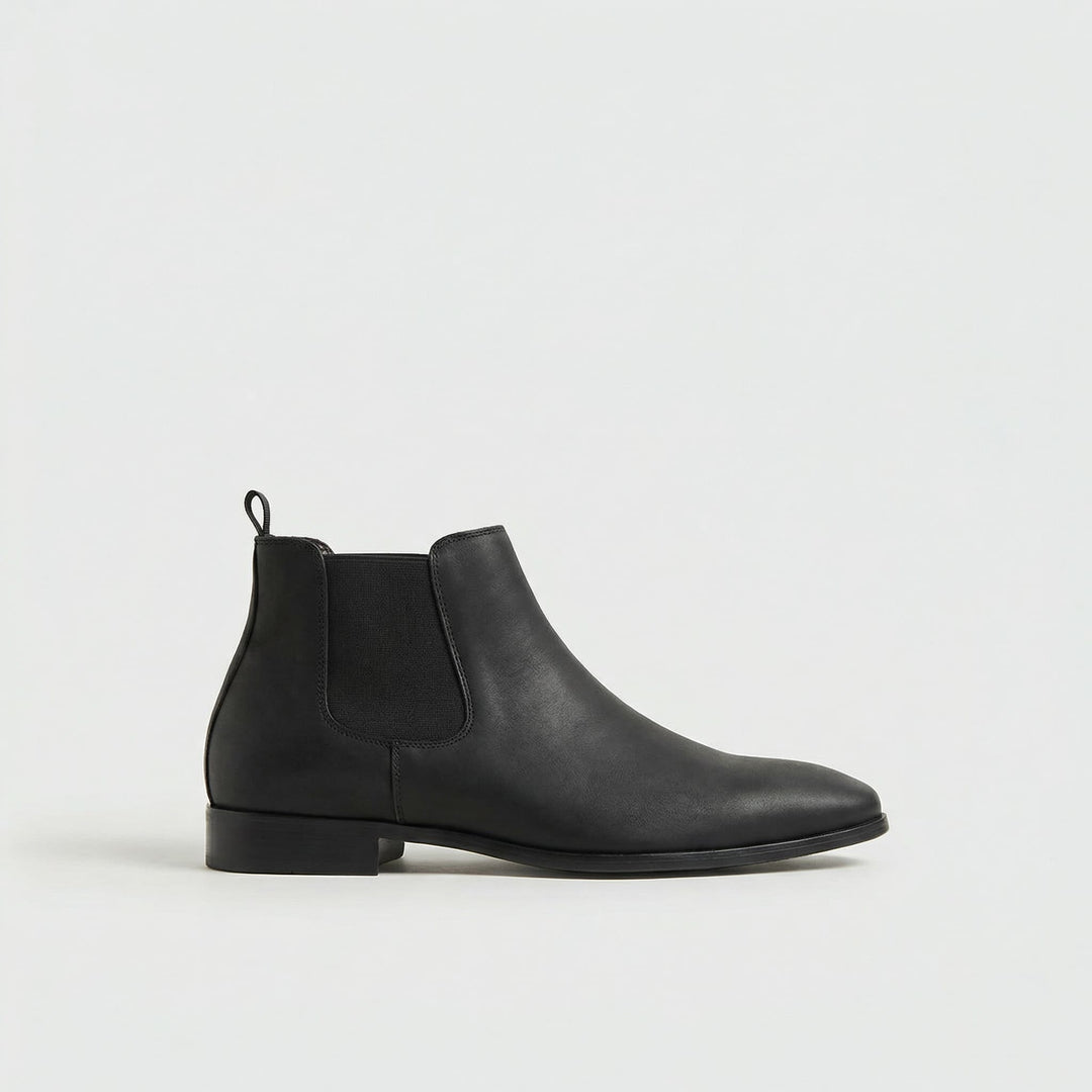 Mens chelsea boots leather, view 1