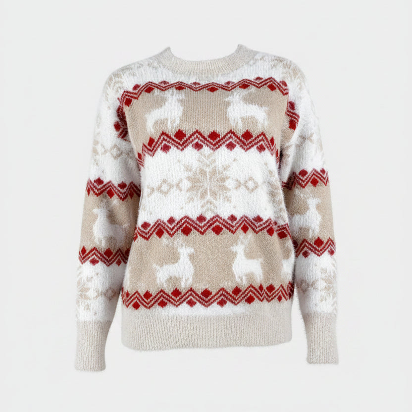 Brynn | Womens Christmas Sweaters Fair Isle Knitted