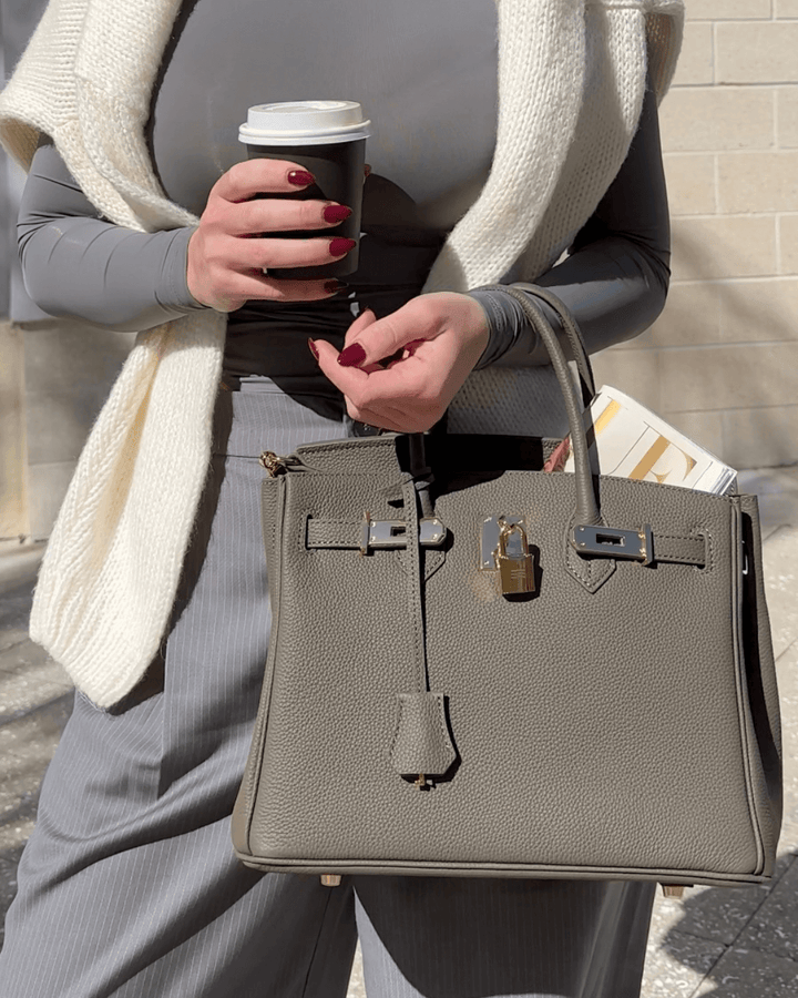 Nina womens flap top handle bag