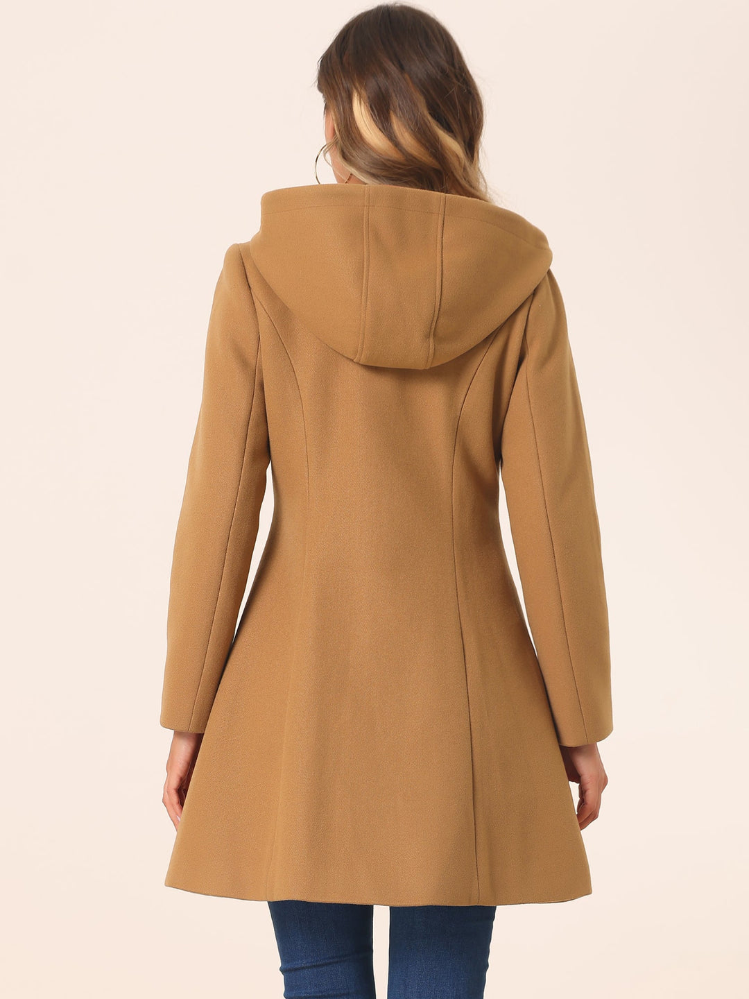 Odette | Womens Hooded Toggle Duffle Coat