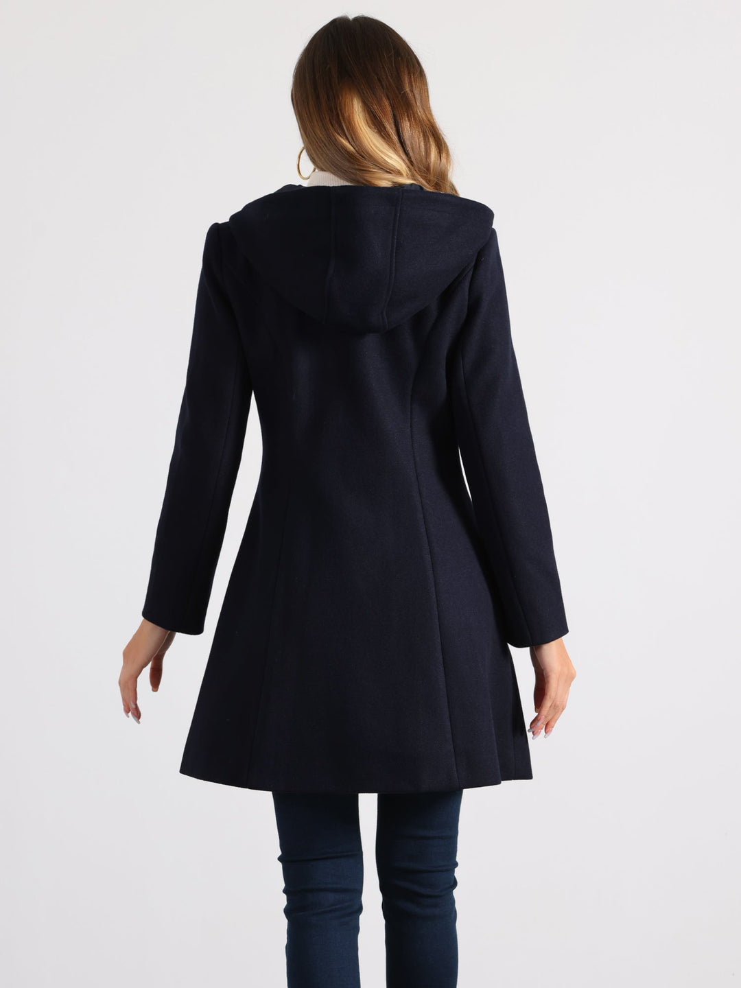 Odette | Womens Hooded Toggle Duffle Coat