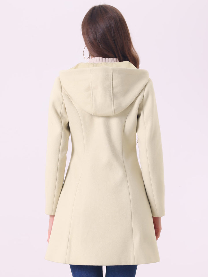 Odette | Womens Hooded Toggle Duffle Coat