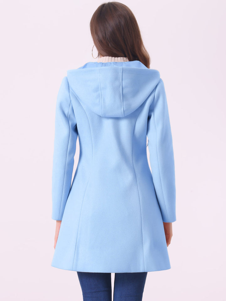 Odette | Womens Hooded Toggle Duffle Coat