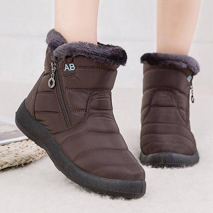 Savannah | Womens Quilted Snow Ankle Boots