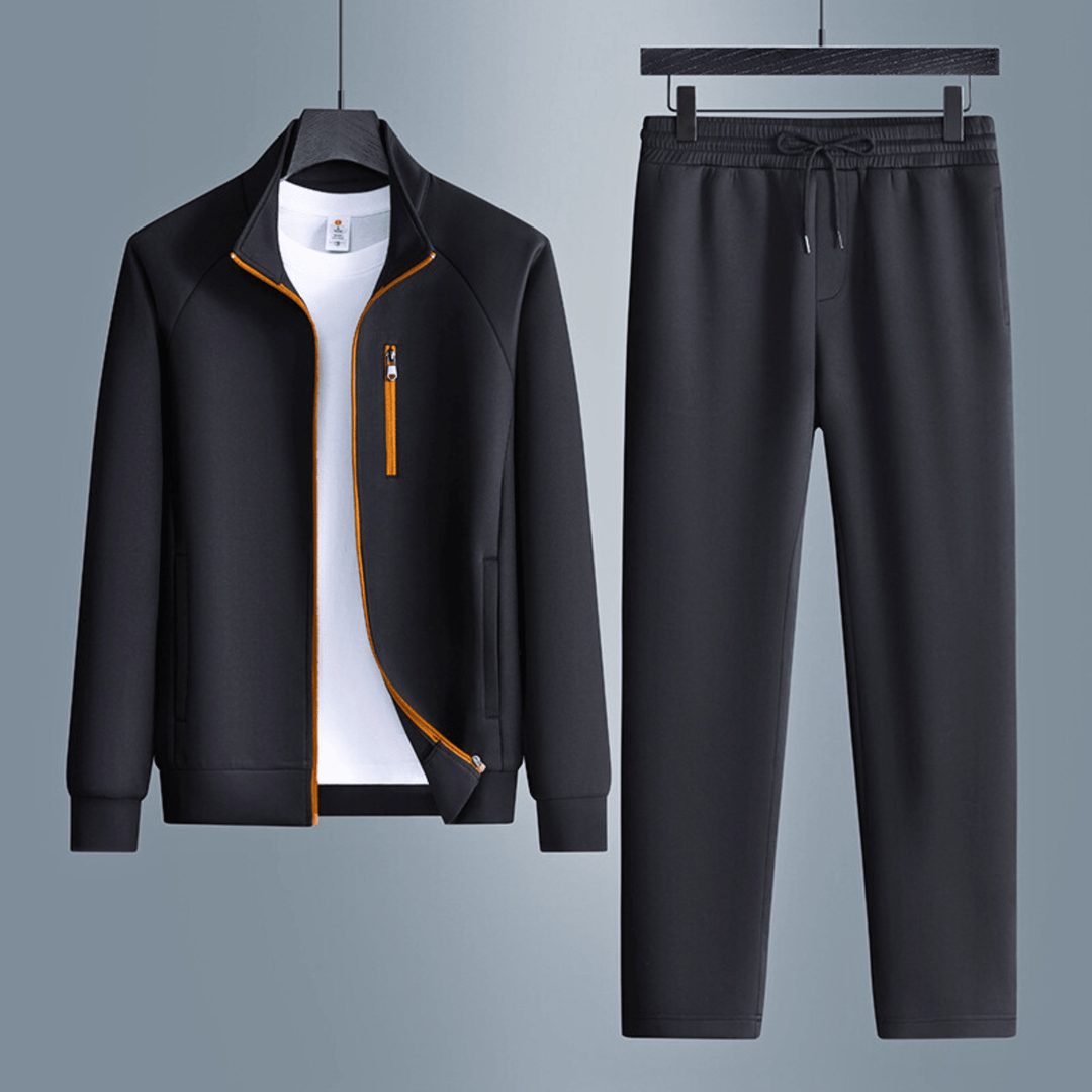 Weston mens zip-up tracksuit set