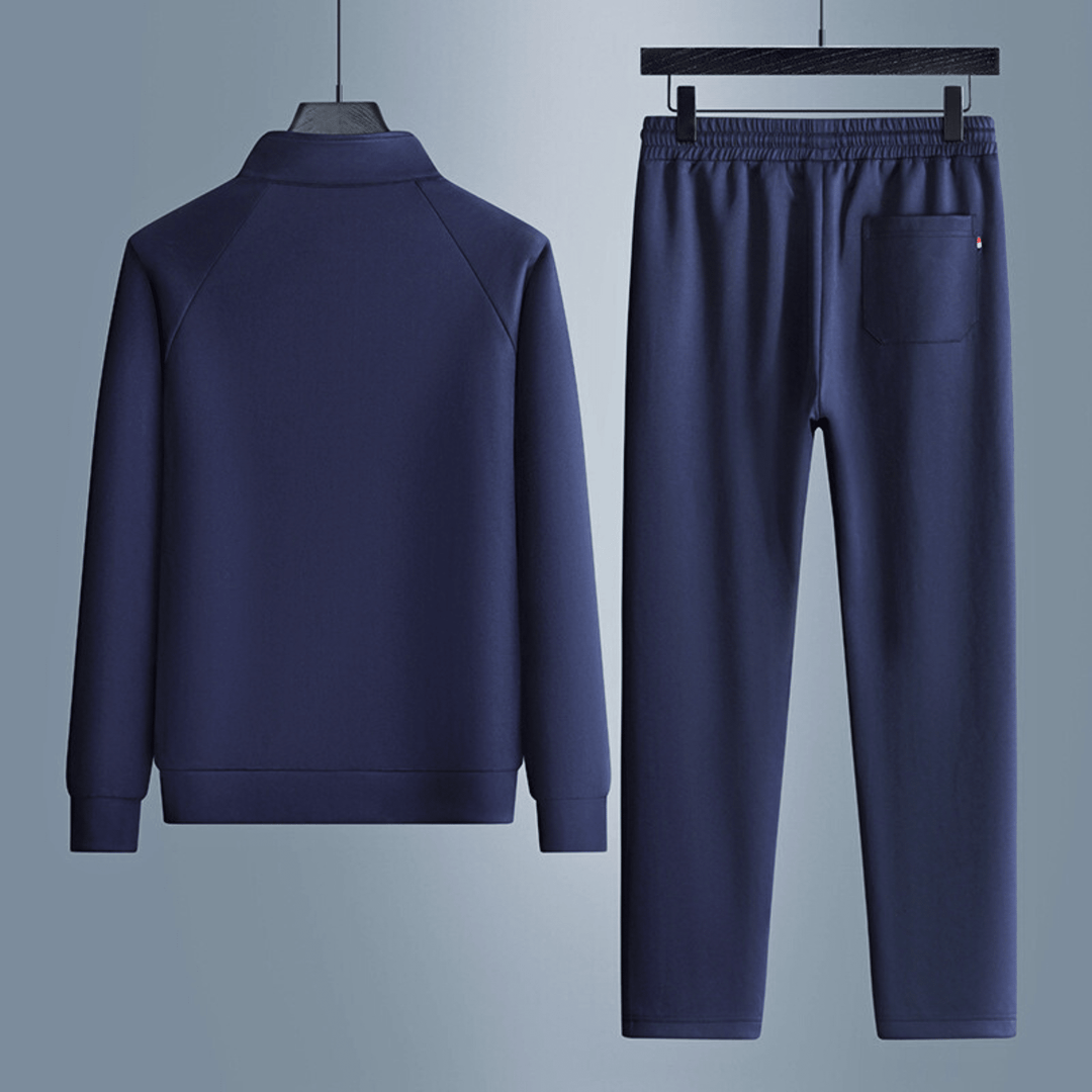 Weston mens zip-up tracksuit set