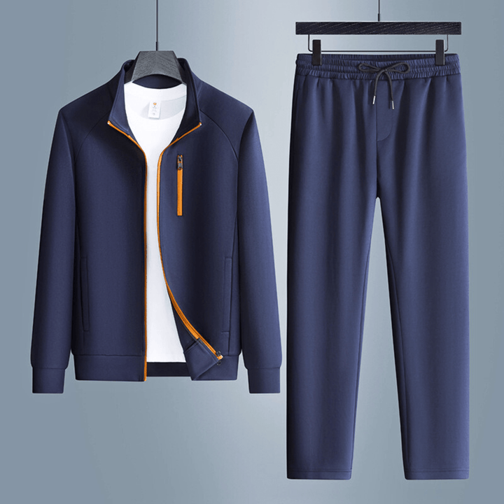 Weston mens zip-up tracksuit set