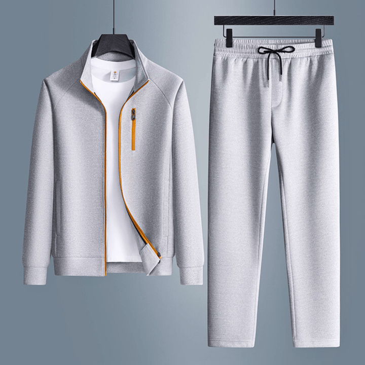 Weston mens zip-up tracksuit set
