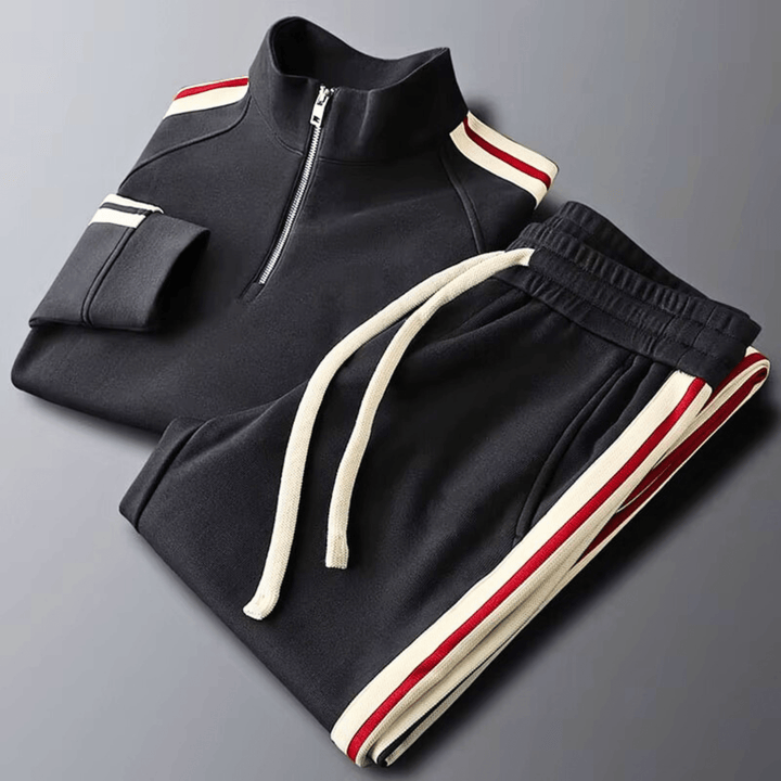 Sloane | Relaxed Fit Half-Zip Tracksuit Set
