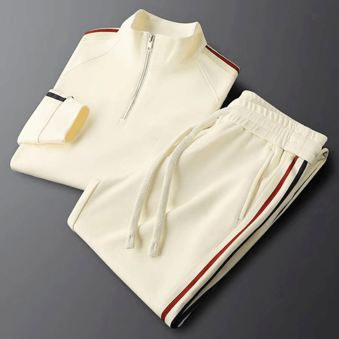 Sloane | Relaxed Fit Half-Zip Tracksuit Set