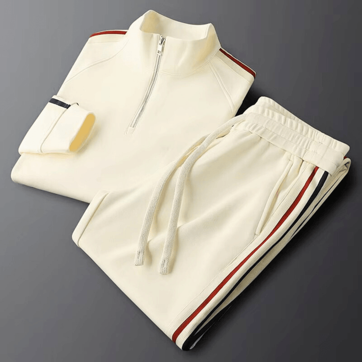 Sloane | Relaxed Fit Half-Zip Tracksuit Set
