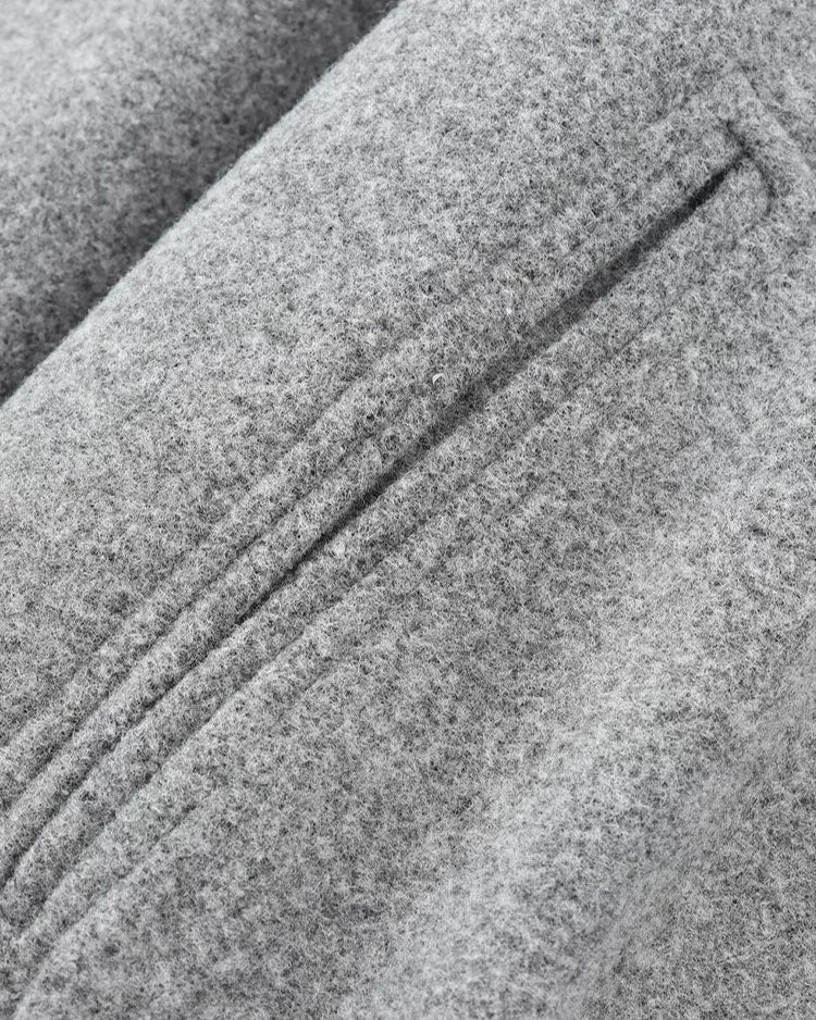 Drew | Solid Zip Bomber Jacket