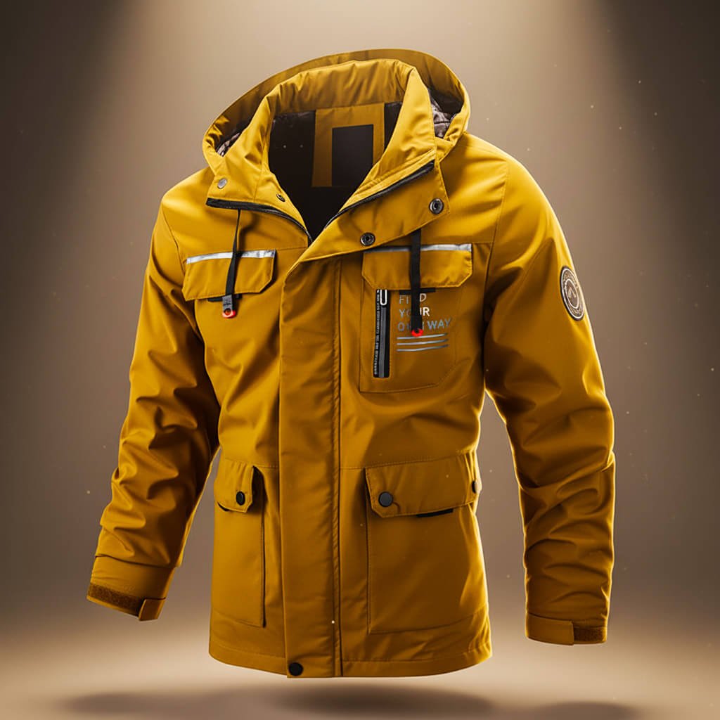 Finn | Zip Hooded Relaxed Fit Jacket